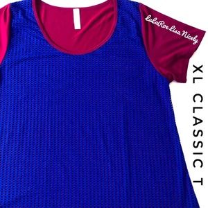 LuLaRoe Classic T Size Large, Mesh, New with tags
